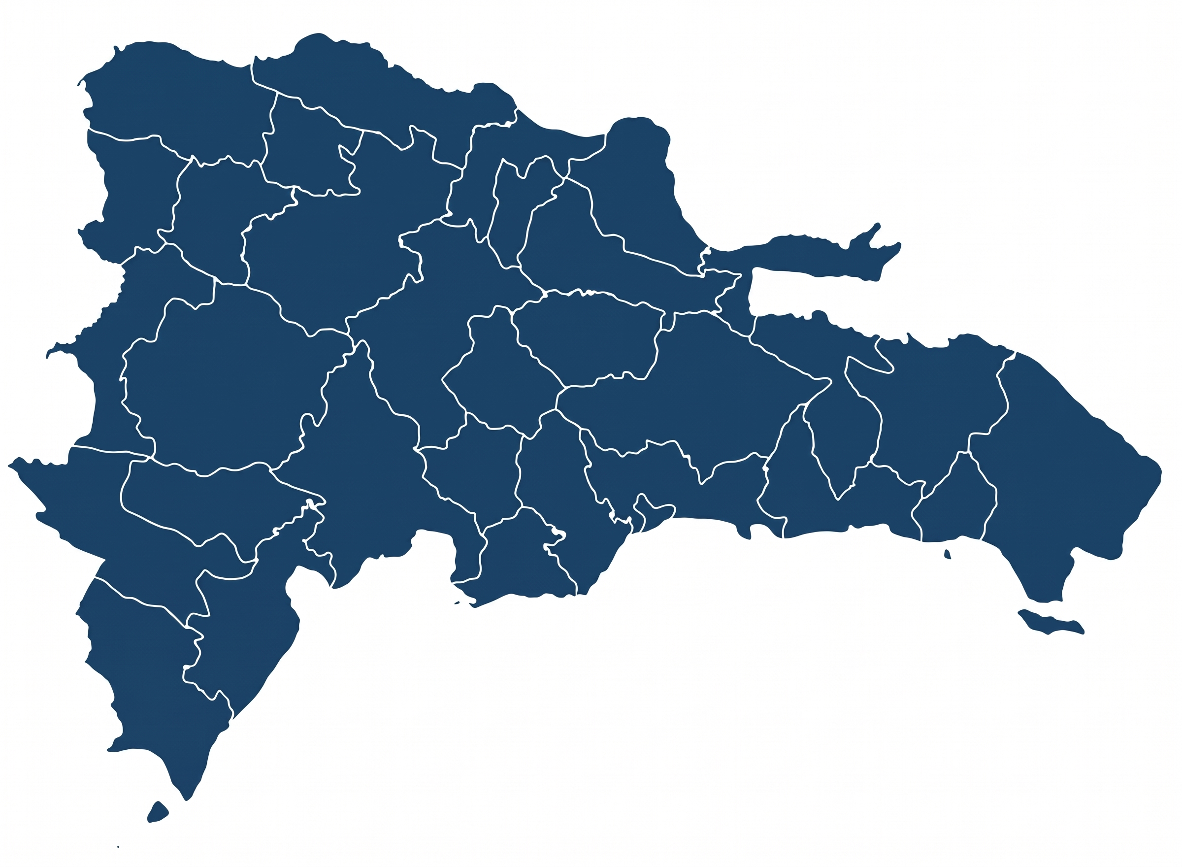 Mapa de Cobertura en República Dominicana